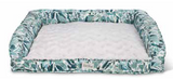 Pet Fringe Studio Pastel Floral Tufted Sofa Pet Bed 35in x 26in