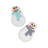 Bosco & Roxy Winter Wonderland Snowmen Dog Cookie Treat, Assorted 