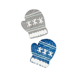 Bosco & Roxy Winter Wonderland Knit Mittens Dog Cookie Treat, Assorted 