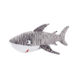 Pet Fringe Studio Summer Sir Munch A'Lot Plush Shark Dog Toy 19 in