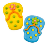 Bosco & Roxy Summer Pool Party Floatin' Flops Dog Treat Cookie 