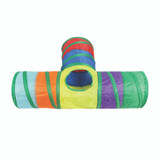 Pet Obsession Meow-n-Roll Pop-Open 3-Way Play Tunnel Cat Toy 