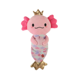 Spot Axolotl Mermaid Plush Dog Toy 10 in