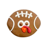 Bosco & Roxy Fall Turkey Football Dog Cookie Treat 