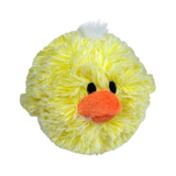 Petlou EZ Squeaky Chick Ball Stuffing-Free Dog Toy 4 in