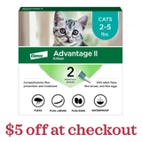 Advantage Topical Flea Treatment for Kittens 2 pk