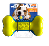 Nerf TPR EXO Squeak Bone Dog Toy 7 in