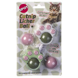 Spot Catnip Licker Ball Cat Toy 2 pk