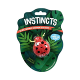 Smartykat Instincts Rowdy Rumbler Ladybug Electronic Motion Cat Toy 
