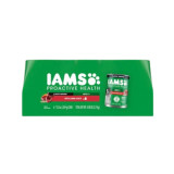 Iams  ProActive Health Classic Ground with Lamb & Whole Grain Rice Adult Canned Wet Dog Food Case of 6