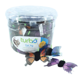 Coastal Pet Products Turbo Butterfly with Shimmering  Wings & Line Loop 