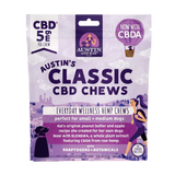 Austin & Kat Austin's Classic Small Batch Everyday Wellness 5mg CBD Hemp Soft Chews for Small to Medium Dogs