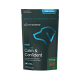 Vetriscience Long Lasting Calm & Confident Calming Chicken Flavored Soft Chews for Dogs 50 ct