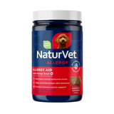 Naturvet Hemp Soft Chews Allergy Supplement for Dogs 60 ct