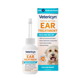 Vetericyn Triple-Action Ear Treatment with 1% Hydrocortisone for Dogs & Cats 1.5 oz