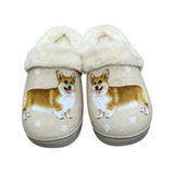 E & S Imports Welsh Corgi Snugg Slippers