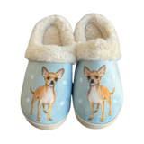 E & S Imports Tan Chihuahua Snugg Slippers