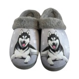 E & S Imports Siberian Husky Snugg Slippers