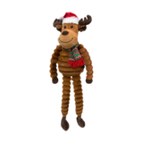 Petlou Holiday Long-Legged Reindeer Plush Dog Toy 36 in