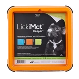 Lickimat Orange Classic Keeper Dog Slow Feeder 
