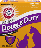 Arm & Hammer Double Duty Scented Clumping Cat Litter 40 lb
