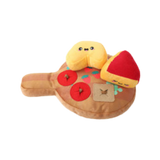 Hugsmart Picnic Time- Cheese Board Dog Toy 11 in