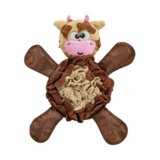 Outward Hound Snuffle Palz Cow Think N' Thrive Snuffle Dog Toy 