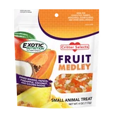 Exotic Nutrition Pet Supplies Fruit Medley Small Animal Treat 4 oz