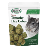 Exotic Nutrition Pet Supplies Timothy Hay Cubes Rabbit & Guinea Pig Food 1 lb