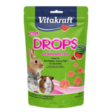 Vitakraft Star DROPS with Watermelon Flavor Treats for Rabbits, Guinea Pigs & Chinchillas 5 oz