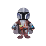 Bark The Mandalorian Bounty Fetcher Plush Tug + Multi-Part Dog Toy 14 in