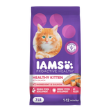 Iams Proactive Health Kitten Salmon Recipe Dry Cat Food 7 lb