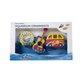 Penn-plax Peace & Love Fish Ornament Small