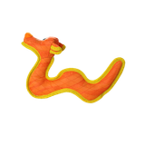 Vip DuraForce Orange Dragon Durable Double Layered Dog Toy Medium/Large Dog