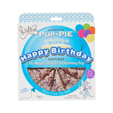 Lazy Dog Pup-PIE Happy Birthday Charming Pie Shaped Dog Treat 
