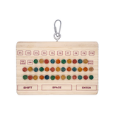 Incredipet Wood & Cork Keyboard Bird Toy 