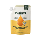 Instinct Human Grade Cage-Free Chicken Bone Broth Wet Dog Food Topper 16 oz
