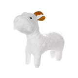 Tuffy's Farm Goat Squeaky Plush Dog Toy 