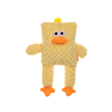 Growl Block Heads Cheepers the Chick Plush Dog Toy 