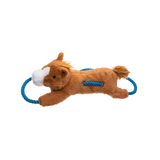 Growl Haystackerz Hayride Horse Rope and Plush Dog Toy 
