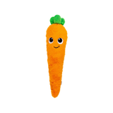 Outward Hound Veggie Palz Carrot Plush Dog Toy 