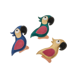 Spot Dura-Fuse Parrot Leather Dog Toy, Assorted 8 in