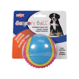 Spot Beef-Scented Sensory Ball Dog Toy 3.5 in