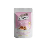Fussie Cat Tuna with Salmon and Pumpkin in Goat Milk Mousse Kitten Pouch Wet Food