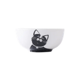 M-pets Gayla Cat Ceramic Cat Bowl 