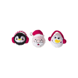 Spot Holiday Assorted Snowballs Dog Toy 6 in