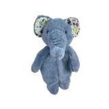 Petlou Floppy Plush Blue Elephant Dog Toy 13 in