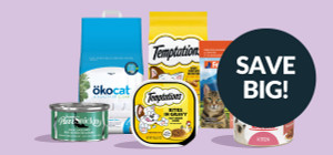 Meow-velous Savings on Cat Food  and Treats