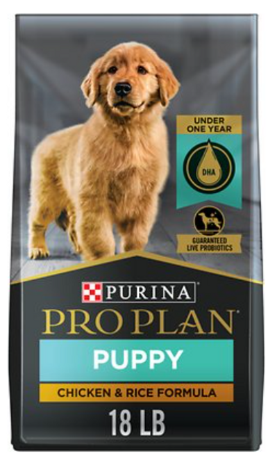 Purina Pro Plan Puppy Chicken & Rice Formula Dry Dog Food