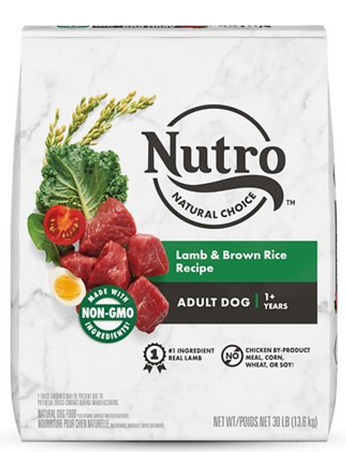 Nutro Lamb & Rice Adult Dry Dog Food